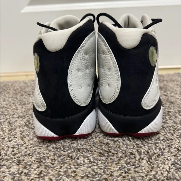 Air Jordan 13 Retro Sneakers - Black and White